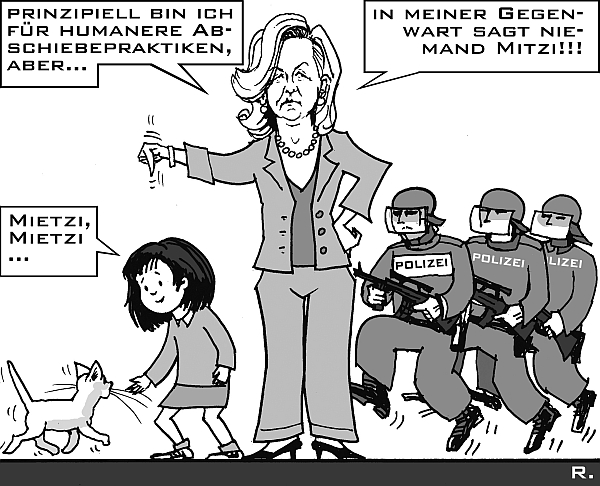 „Zu mir sagt niemand Mitzi“